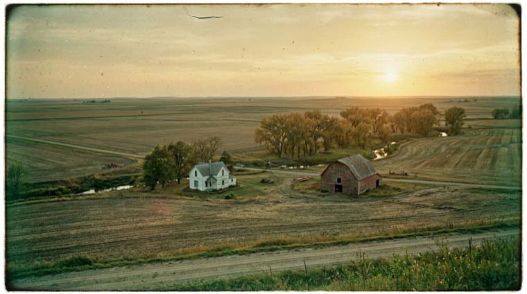 The valley in autumn